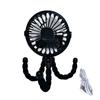 Desktop Clip On Fan Detachable 3 Speed USB Rechargeable Small Personal Fan Portable Fan for Travel Handheld Car Baby Stroller