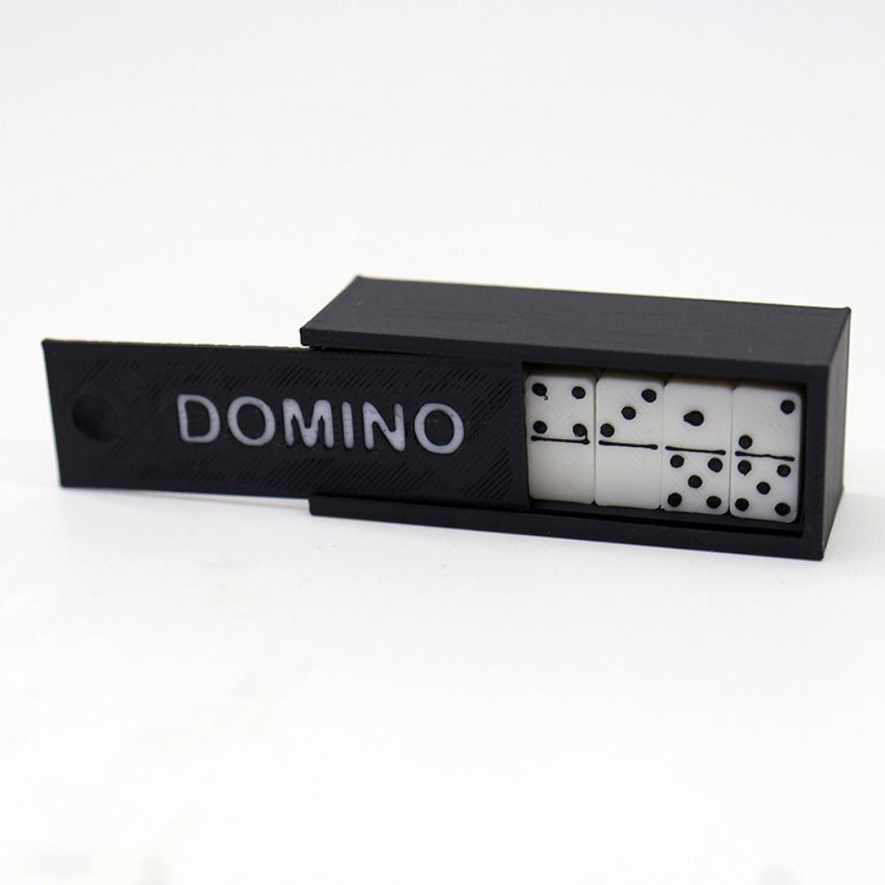 1 Set Neu 1:12 Puppenhaus Miniatur Domino Modell Punkt Mini Pla Domino Brettspiel Schwarz&Weiß Bauen Lernen