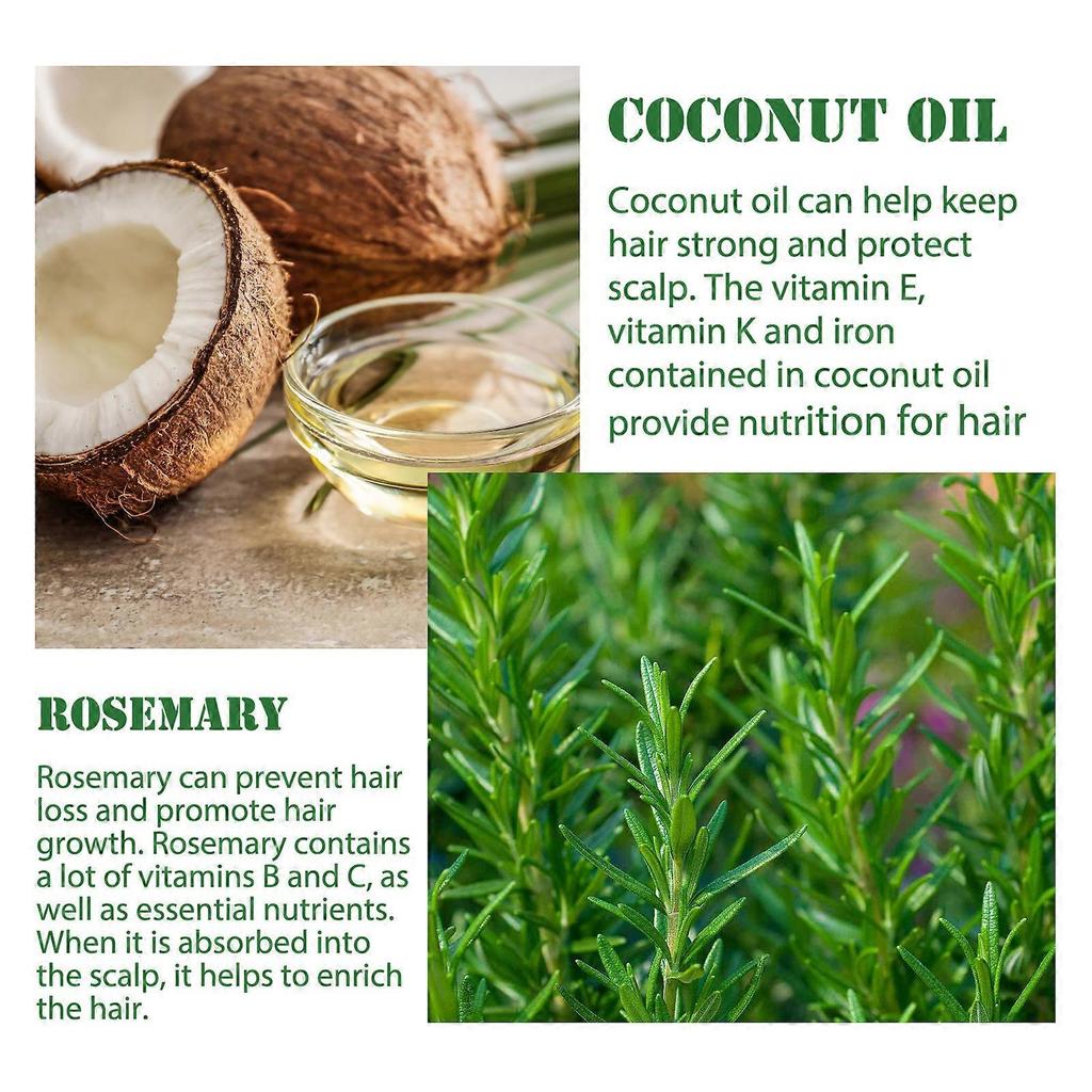 Rosemary Hair Dense Essential Oil, Prevent Hair Breakage And Hair Loss Strong, Strong And Solid Hair Moisturizing Root Dense Essential Oil
