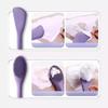 1Pc Double-ended Silicone Facial Mask Brush, Pore Cleansing Brush, Clay Mask Applicator
