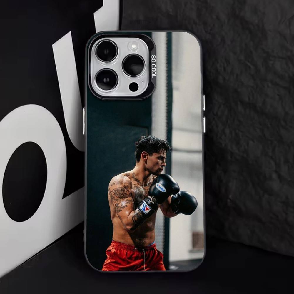 Ryan Garcia   Phone Case For iPhone 17,16,15,14,13,12,11 Plus,Pro Max,XS,Colored Silver Plated Inside Cover