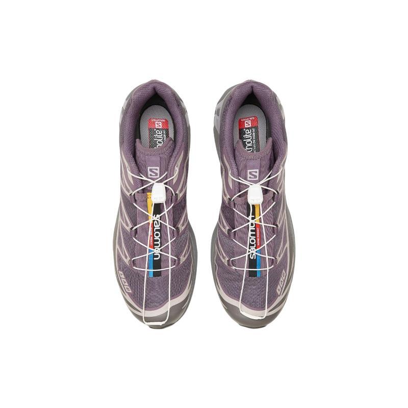 SALOMON XT 6 'Plum Kitten Gull' Sneakers 471363