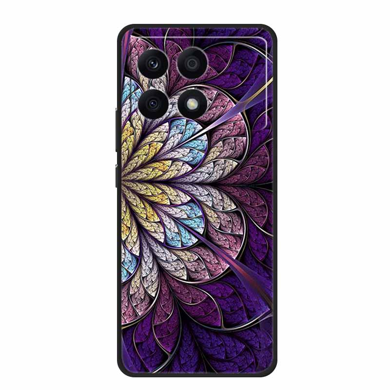 

For Xiaomi Poco X6 Pro 5G Case Luxury TPU Silicone Back Cover Phone Cases for Xiaomi Poco X6 Cartoon Protective 2311DRK48I Funda For Poco X6