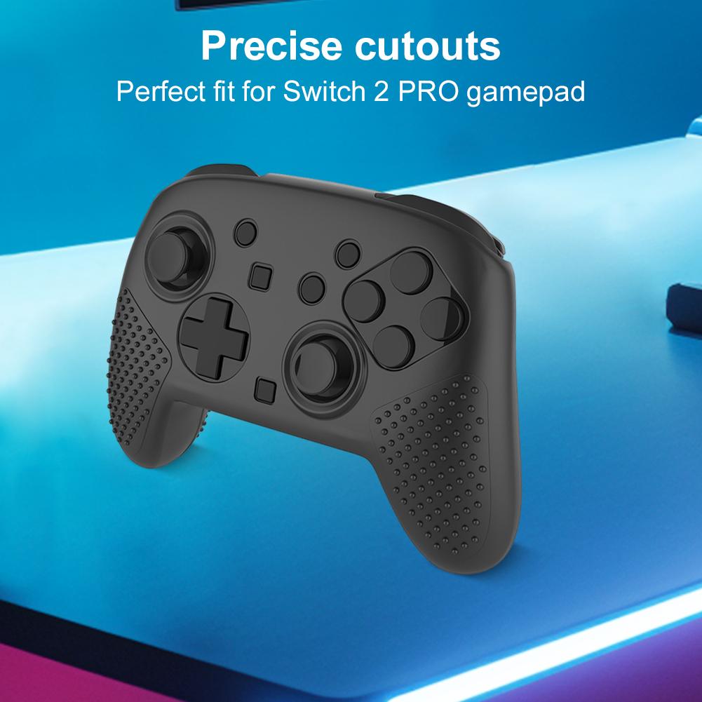 Silicone Protective Cover Skin Protective Case Controller Skin for Nintendo for Switch 2 Pro Controller