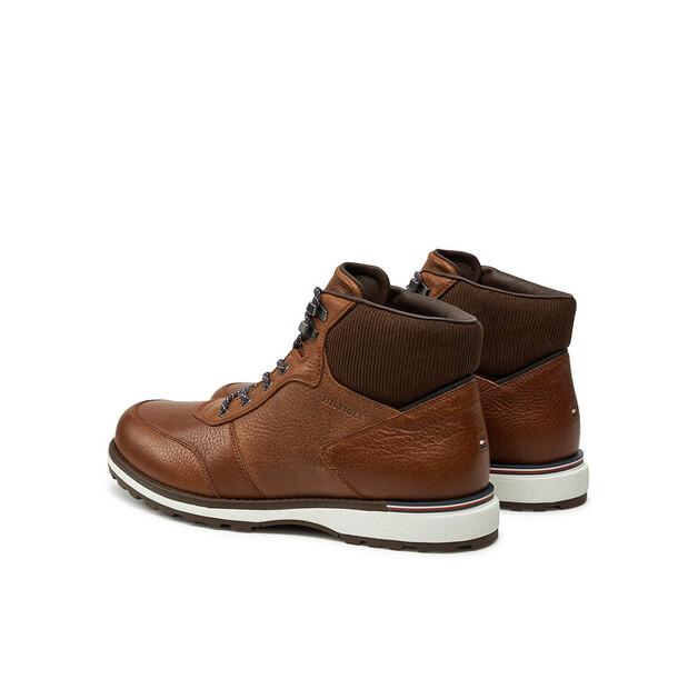 Insulated Boots Tommy Hilfiger Corporate, Summer, FM0FM05148, Brown