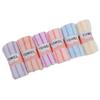 Quick-drying face wash coral fleece towel cationic striped bath towel thickened absorbent towel