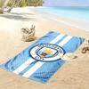 Manchester City Logo Beach Towel Beach Towel Quick-drying for Travel Outdoor Sports Jogging Beach and Swimming