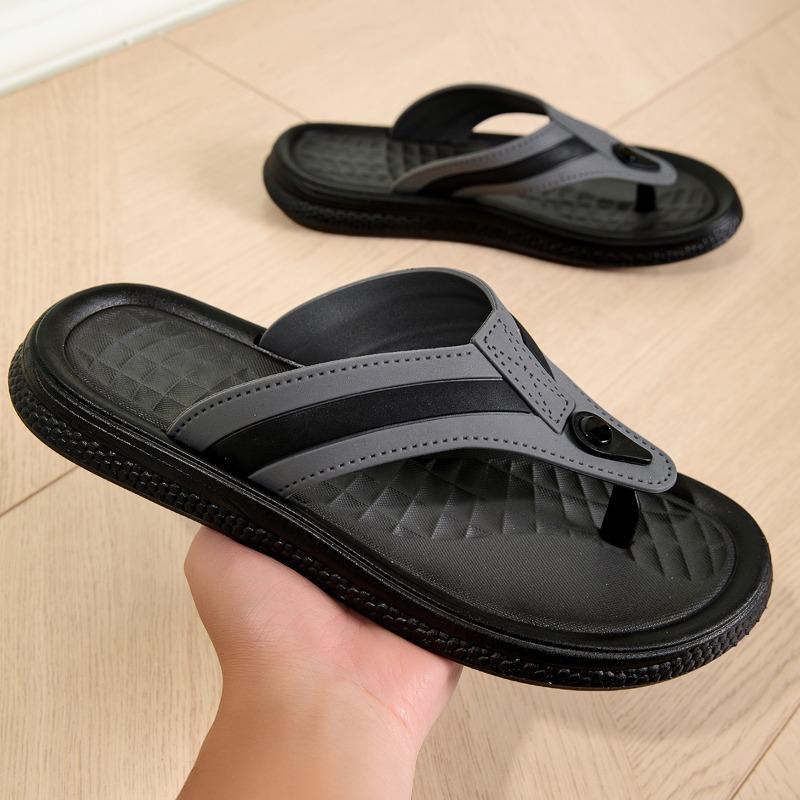 MAEDEF Men's Flip Flops Summer Shoes for Man Slippers Lightweight Comfortable Breathable Beach Sandals Man Slides Mens Slippers