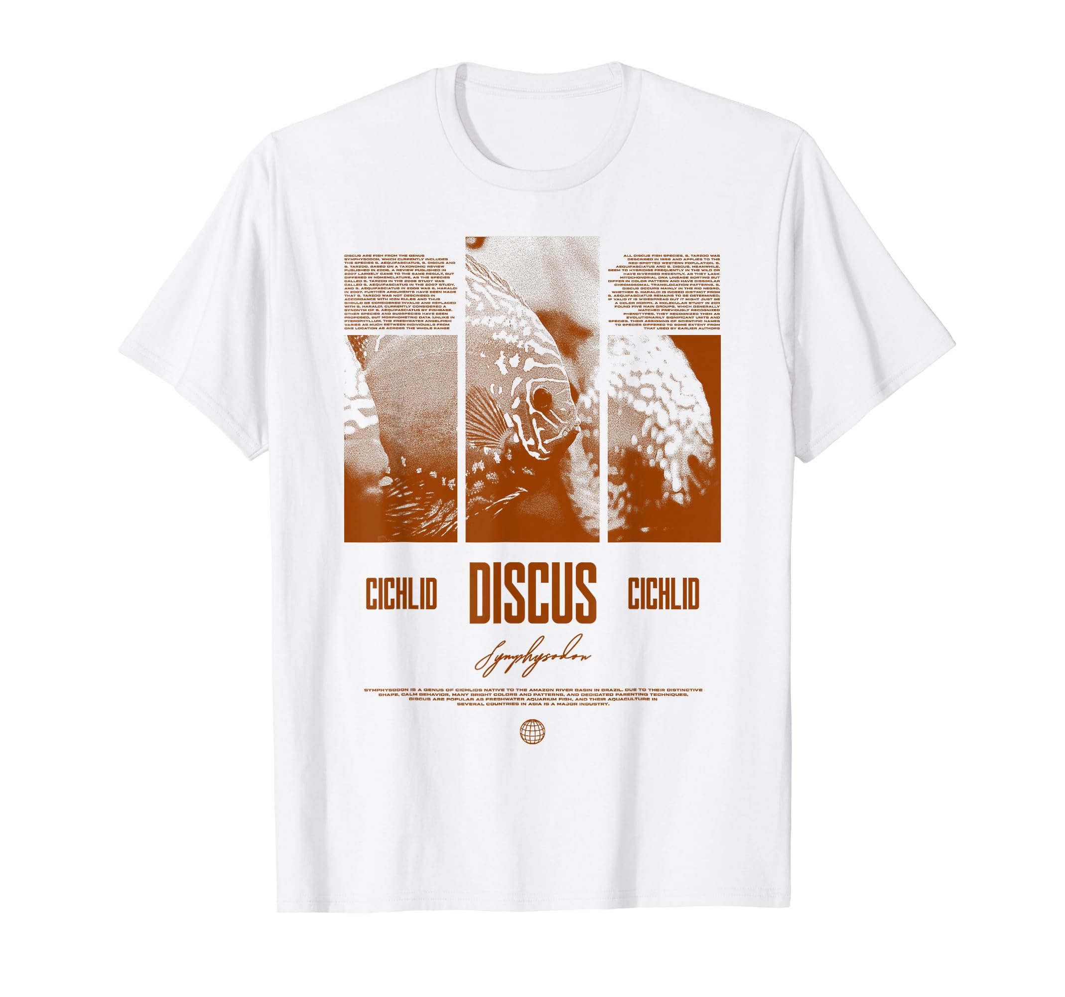 

Discus Fish Cichlid Aquarium Fishkeeper T-Shirt