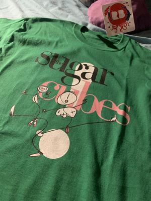 The Sugarcubes Band Green Music T-Shirt Cotton Unisex TH33 Unisex T-Shirt