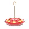 8 Yellow Flower   Feeder Plastic   Feeder with Copper Hook for Outdoors Hanging