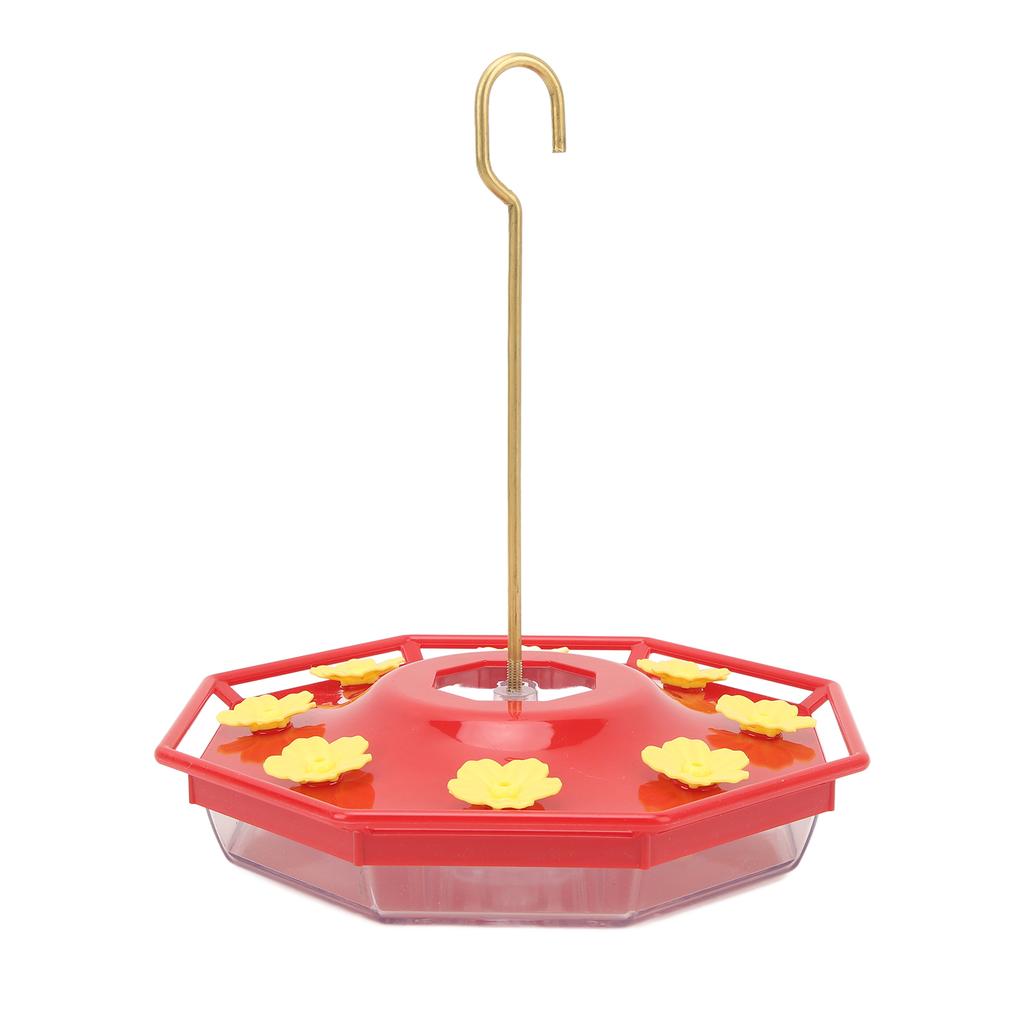 8 Yellow Flower   Feeder Plastic   Feeder with Copper Hook for Outdoors Hanging