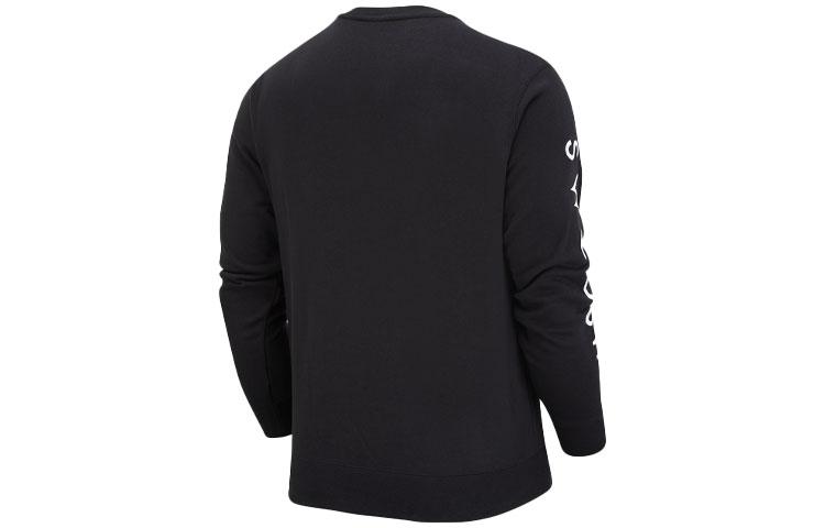 Nike Sweatshirts Unisex Black Crew Neck Moderate Regular DJ0466-011