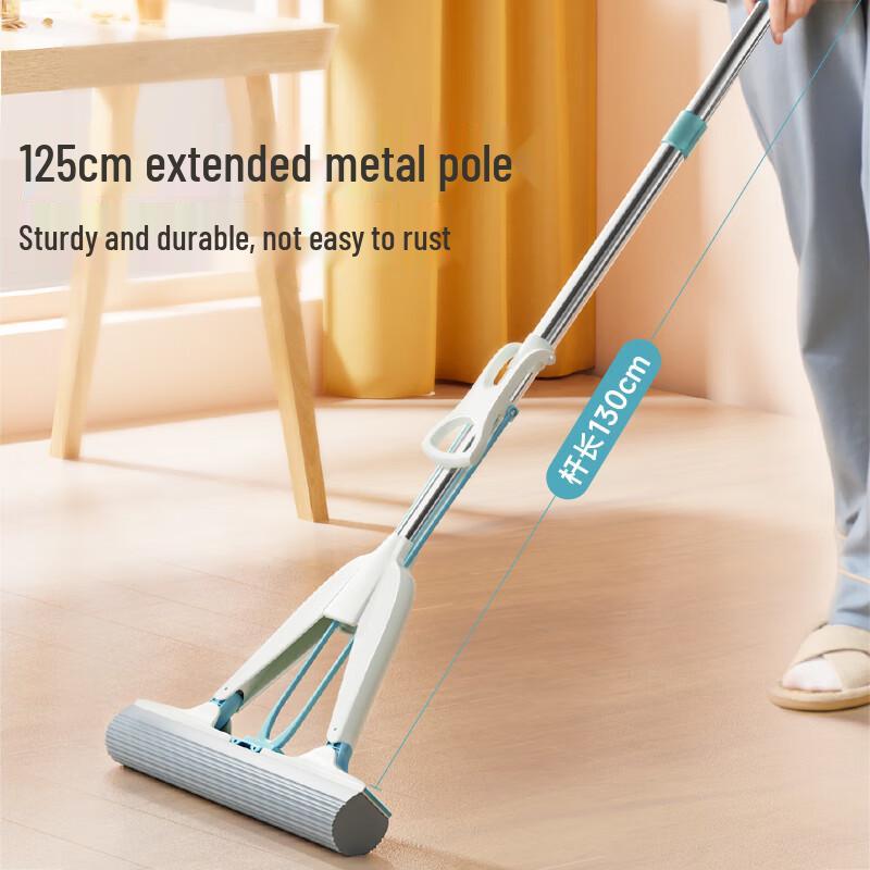 Meiliya Self-Wringing PVA Mop & Replacement Heads