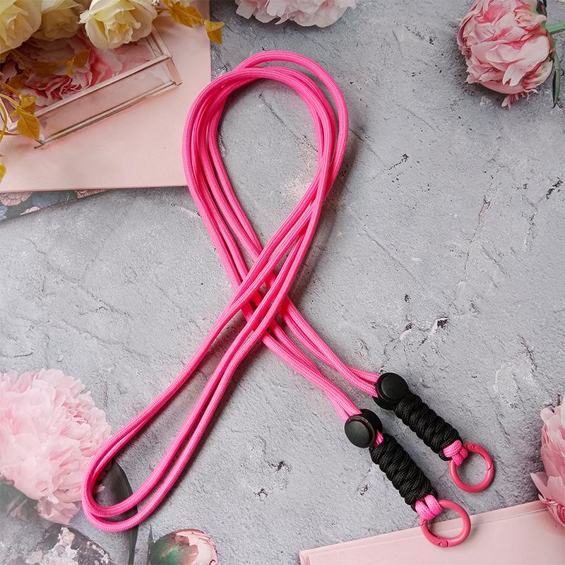 Verstellbares geflochtenes Handy-Lanyard - Abnehmbarer Umhänge-Schultergurt