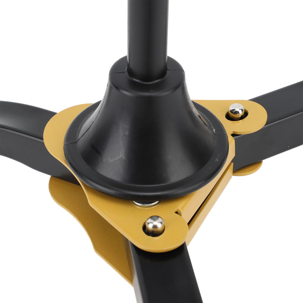 Flute Clarinet Stand Portable Anti Slip Foldable Rugged Oboe Holder Stand for Soprano Saxophone Wind Instruments