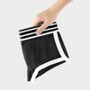 Douxie Sports Pure Soft to the Women's Shorts, Cotton, Breathable, Comfortable, Touch, Non-Constricting (L, Black)