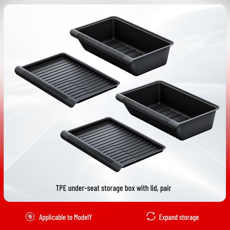 Under-Seat Storage Organizer for Tesla Model Y Refresh