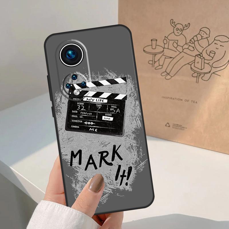 Film Movie Maker Clapperboard Take For Honor Magic 7 Lite 5 6 8 Pro Case For Honor 400 200 90 70 50 X8c X8b X9a X9b X9c X9d Win