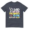 Hip Hop Hippity Easter Bunny Funny Unisex Girls Kids Toddler Tshirt