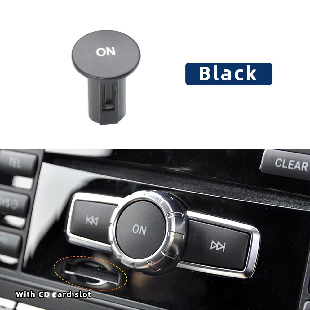 

For Mercedes Benz W204 X204 W212 W207 W218 W166 W156 W176 Front Center Console Radio CD Player Button Knob ON Button Switch Cap Switch button-B