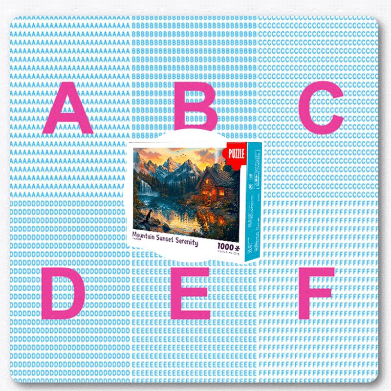 Large Sunset Puzzles 1000-Piece Jigsaw Puzzle for Adults: Mountain Sunset Serenity, Large 70x50cm (27.5x19.7 Inches)