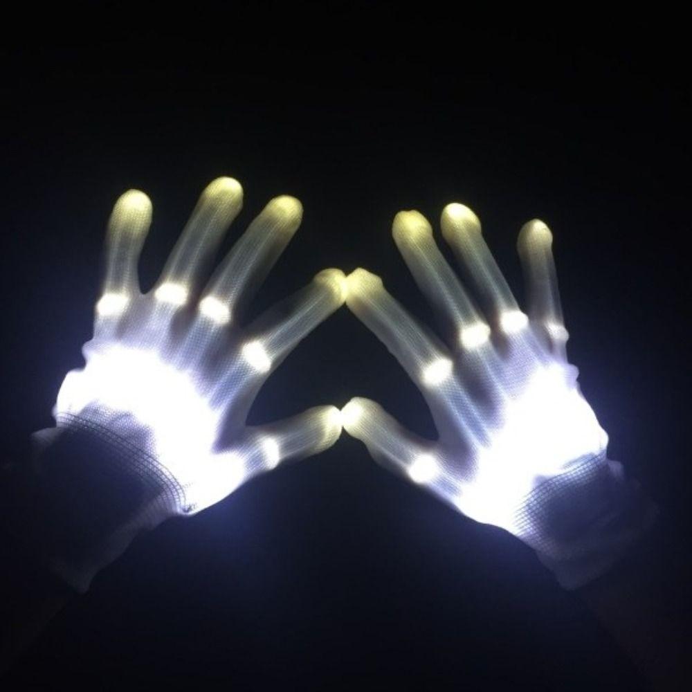 Glow Arcobaleno Light-up Gloves LED Luminous Gloves LED Gloves  Christmas Toys