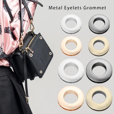 DIY Bag With Screws Alloy Grommets Leathercraft Metal Eyelets Eyelet Button Handbag Buckle Alloy Hole