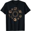 Solar System Planets Space Science Galaxy Astrology Universe T-Shirt