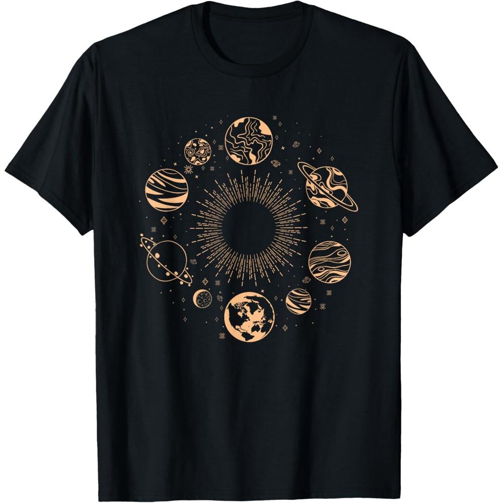 Solar System Planets Space Science Galaxy Astrology Universe T-Shirt