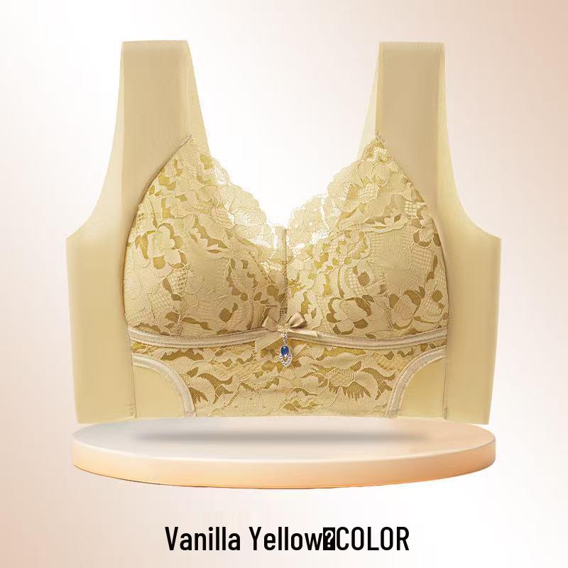 Adjustable Backless Plus Size Wire-Free Anti-Exposure Bra