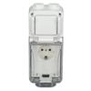 German Waterproof Outlet IP66 Weatherproof In Use Socket Toggle Switch for Garden 250V 16A