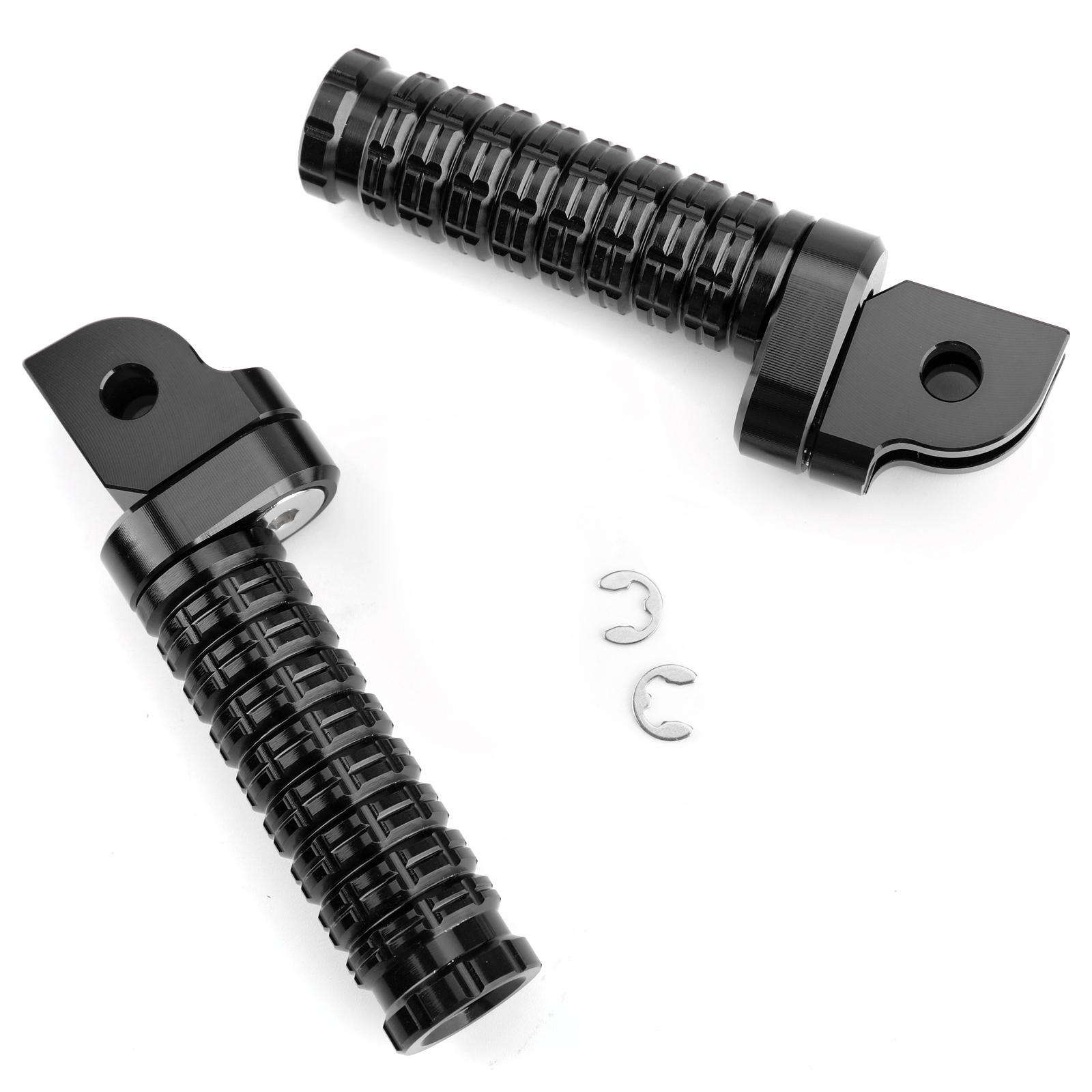 

Front Footpegs For Yamaha MT-03 MT/FZ07 MT/FZ09 MT/FZ10 FZ8 FZ1 Tracer900 Black