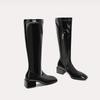 Fashion Winter New Style Popular Fashion Boots Women Knee-high Sexy Boots Elastic Cold-proof and Warm Luxury Booties Zapatos Mujer