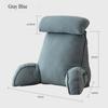 Bedhead Pillow Washable Neck Pillow Soft Bag Backrest Cushion Reading Sofa Waist Cushion Simple Pillow Neck Cushion Light Luxury