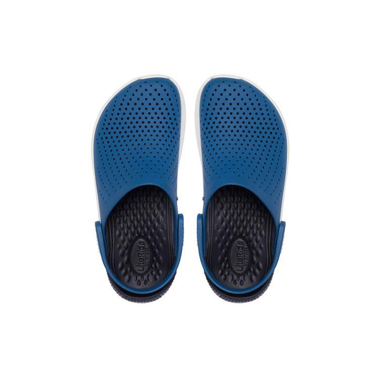 Crocs Literide Round Toe Lightning Clogs Unisex Clogs Blue 204592-4SB