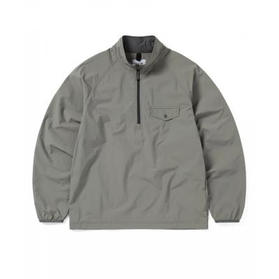 Thisisneverthat Half Zip Sports Pullover Grey