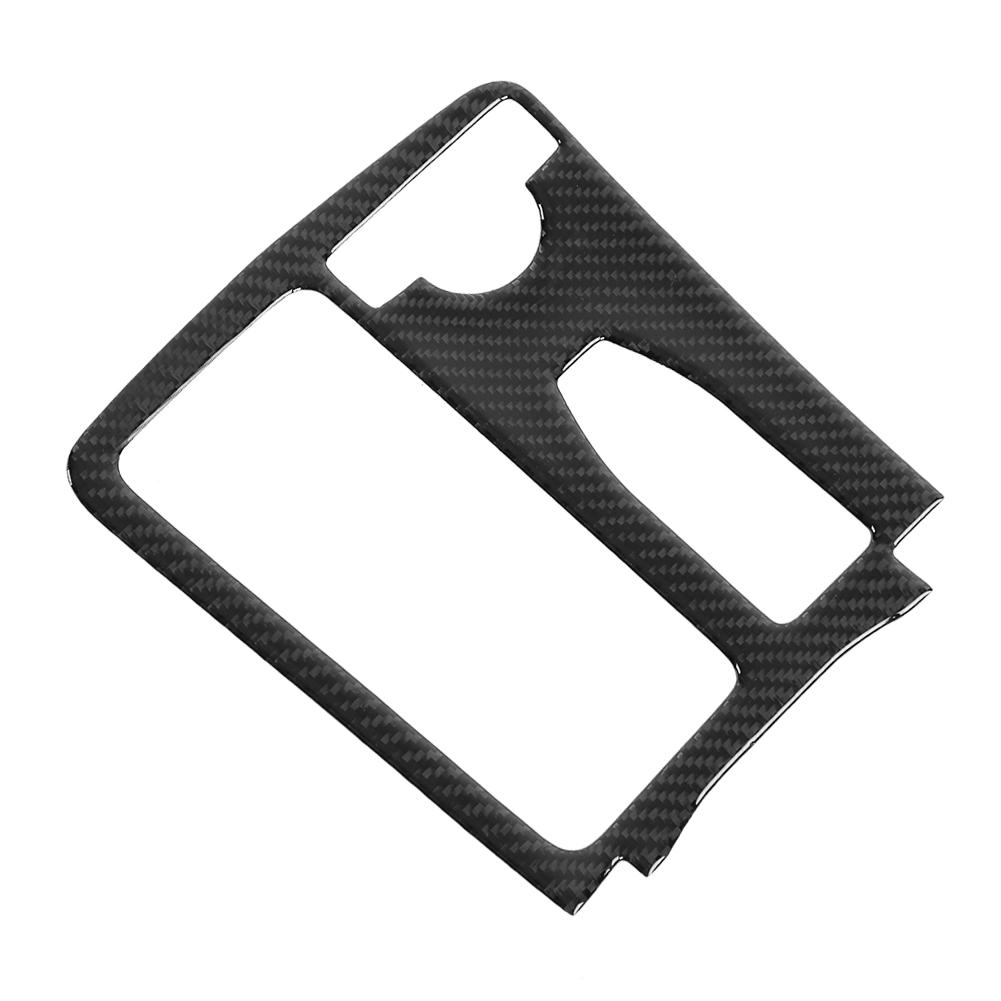 Carbon Fiber Gear Shift Panel Cover Trim for Mercedes Benz W204 W212 Classic Style