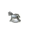 Sterling Silver Rocking Horse Pendant - Korean Style Niche Design Jewelry