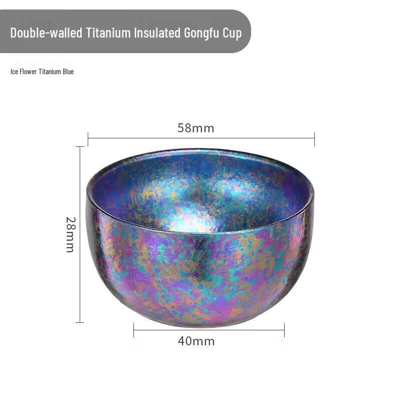 Xinke Pure Titanium Exquisite Tea Cup