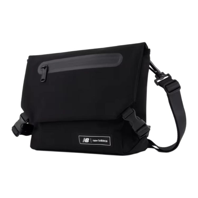 New New Balance Fabric Shoulder Bag Crossbody Bag Regular Unisex Light Umber/Black LAB43413