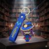 Keychain Genshin Impact Mona Anime Figure Toy for Keys, Backpack, Bag 7 Cm