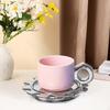 Keramiktasse mit Untersetzer Teetasse für Zuhause Geschenke