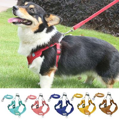 2 Teile/satz Haustier Brustgurt Reflektierende Streifen Anti-flucht Atmungsaktiv Universal Haustier Hunde Katzen Trainings Harness