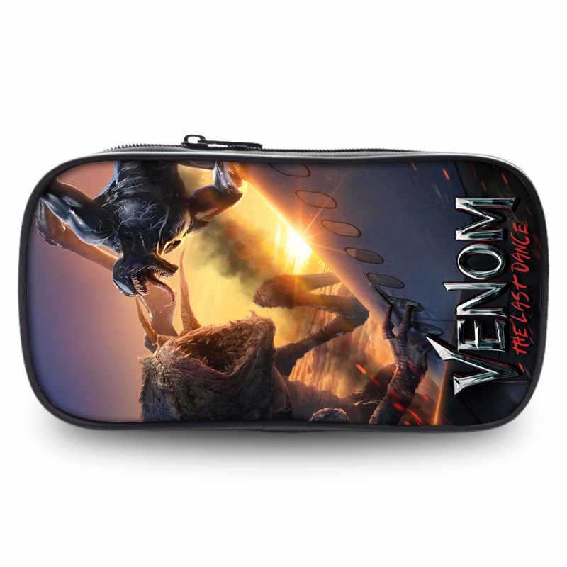 Venom The Last Dance Large Capacity Oxford Material Pencil Pouch Perfect For School And Everyday Use