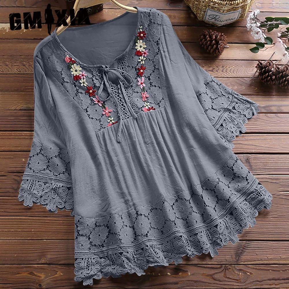 

GMXIA Женские модные повседневные однотонные блузки и рубашки с короткими рукавами и v-образным вырезом с принтом XXXXXL темно-серого