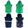 Pet Raincoat with Reflective Strip Waterproof Dog Rain Coat Jacket with Leash Hole Adjustable Hooded Dog Rain Coat for Small Medium Dogs