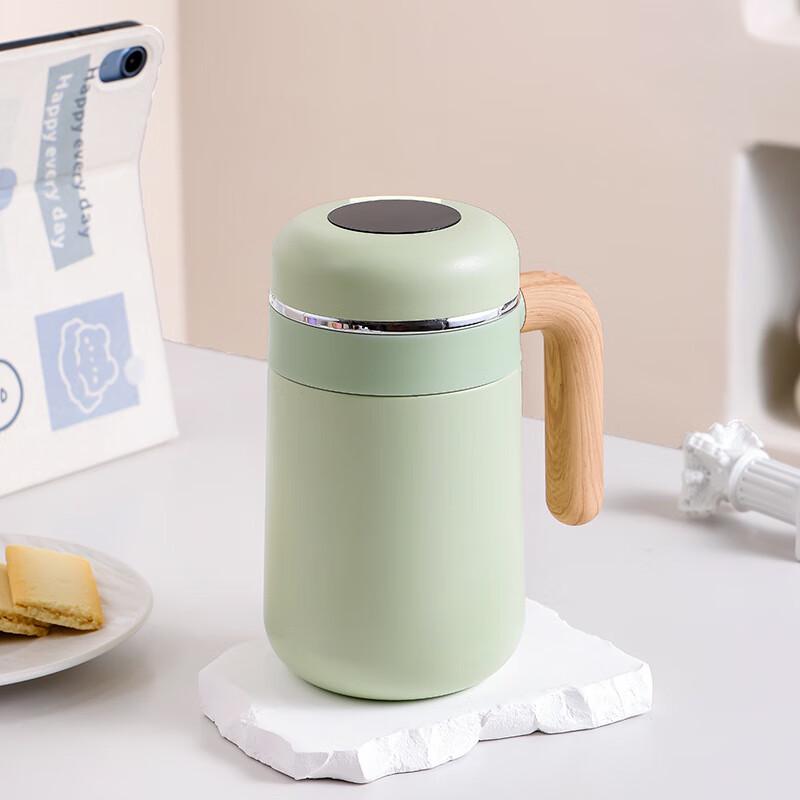 MRSIKEY Smart Insulated Coffee Mug