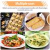 Stainless Steel Ravioli Cutter Wheel Professional Pizza Roller Knife Sharp Dough Cutter Bakery Tool Kitchen Pizza Slicer