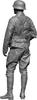 H3 Models 1/24 WWII German Africa Non-Commissioned Officer 3D Printer Kit HS24095 (Person)